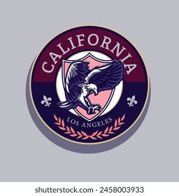 Badge Embroidery Vector Design Patch