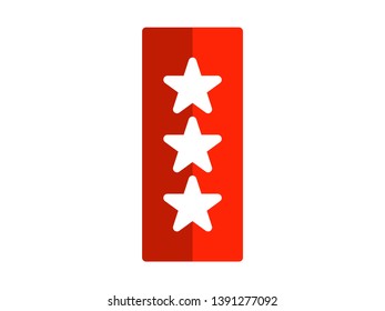 badge flat icon. Element of badge flat icon for mobile concept and web apps. Thin badge flat icon can be used for web and mobile - Vector