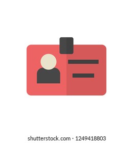 badge flat vector icon