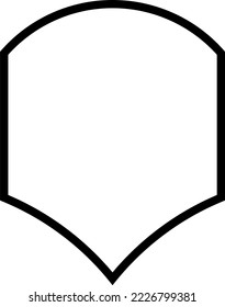 Diseño de forma de esquema de marco de marcado