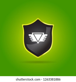 badge icon. army sign