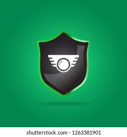 badge icon. army sign