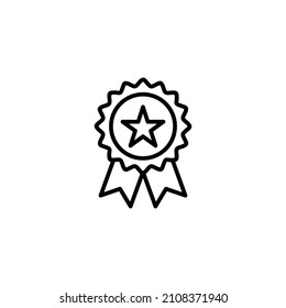 Badge icon. Awards icon vector. Achieve sign and symbols