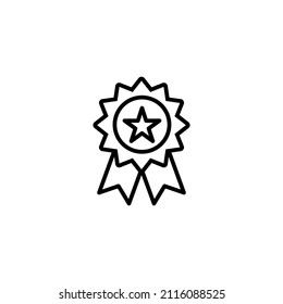 Badge icon. Awards icon vector. Achieve sign and symbols