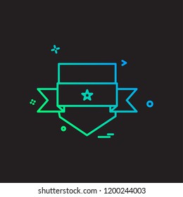 badge  icon design vector
