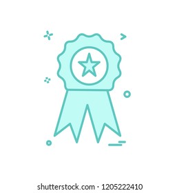Badge icon design vector