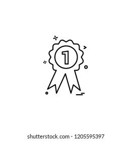 Badge icon design vector 