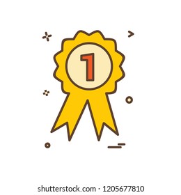 Badge icon design vector