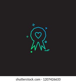 Badge icon design vector 
