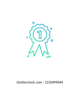 Badge icon design vector 