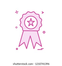 Badge icon design vector