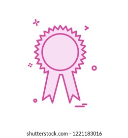 Badge icon design vector