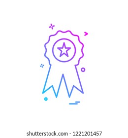 Badge icon design vector
