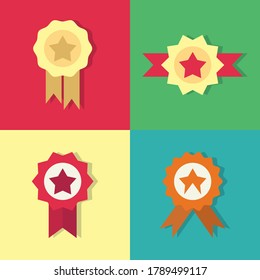 Badge icon design vector illustration
