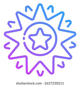 Badge Icon Element For Design