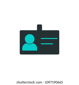 badge icon. Element of web icon with one color for mobile concept and web apps. Isolated badge icon can be used for web and mobile on white background