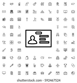 badge icon illustration isolated vector sign symbol. Company icons vector set.