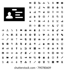 Badge icon illustration isolated vector sign symbol. editable company icons vector set.