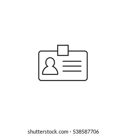 badge icon illustration outline isolated vector, can be used for wen and mobile