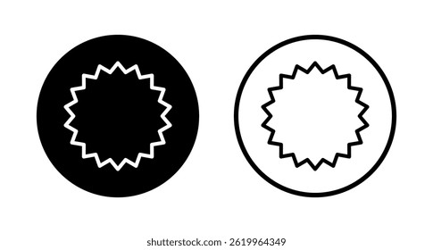 Badge icon logo design. Awards icon vector. Achieve sign and symbols. Stamp