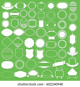 Badge icon set design,clean vector