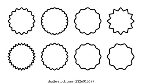 Badge icon set illustration. Awards icon vector. Achieve sign and symbols
