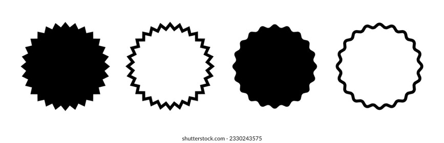 Badge icon set illustration. Awards icon vector. Achieve sign and symbols
