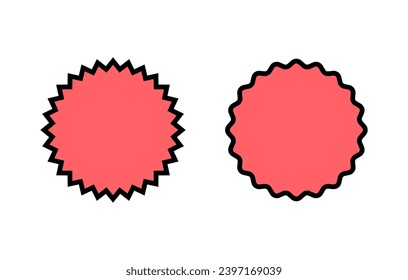 Badge icon set illustration. Awards icon vector. Achieve sign and symbols