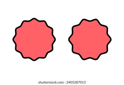 Badge icon set illustration. Awards icon vector. Achieve sign and symbols