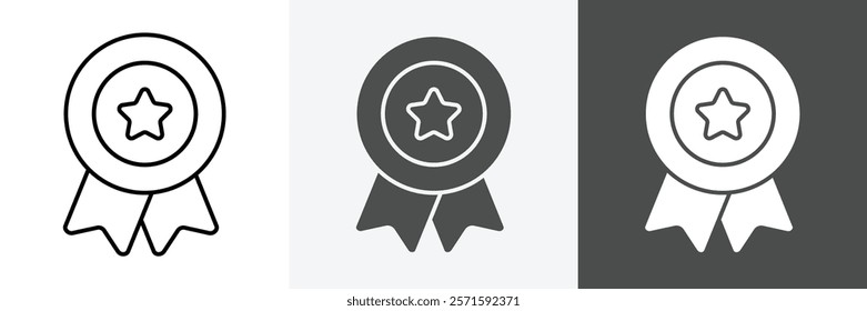 Badge icon set vector art