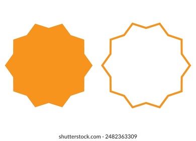 Badge icon set vector. Awards icon vector. Achieve sign and symbols