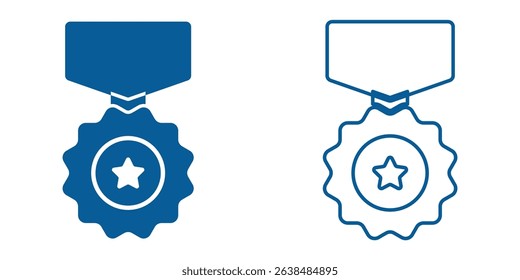 badge icon set. Vector solid icons collection. Solid and line icon style. eps file. transparent background icon.