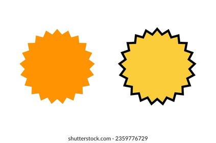 Badge icon set for web and mobile app. Awards icon vector. Achieve sign and symbols
