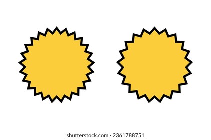 Badge icon set for web and mobile app. Awards icon vector. Achieve sign and symbols