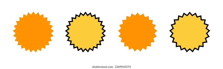 Badge icon set for web and mobile app. Awards icon vector. Achieve sign and symbols