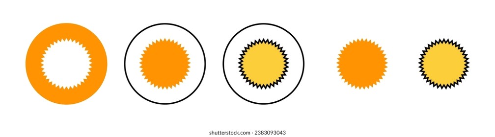 Badge icon set for web and mobile app. Awards icon vector. Achieve sign and symbols