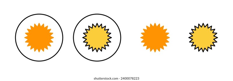 Badge icon set for web and mobile app. Awards icon vector. Achieve sign and symbols