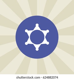 badge icon. sign design. background