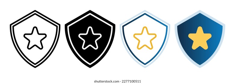 Badge icon. sign for mobile concept and web design. vector illustration