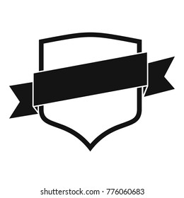 Badge icon. Simple illustration of badge vector icon for web