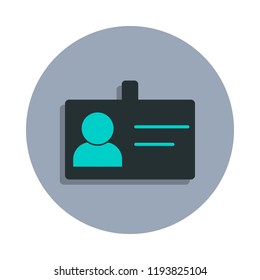 badge icon in badge style. One of web collection icon can be used for UI, UX