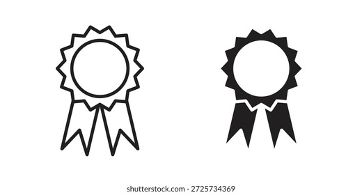 Badge-Symbol für Vorlage. Vektorgrafik-Symbolsatz
