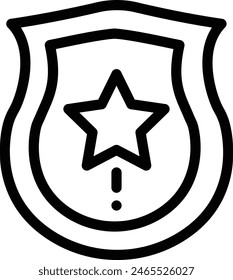 icono de placa. Diseño De Estilo Lineal Delgado Aislado Sobre Fondo Blanco