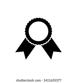 Badge Icon in trendy flat style isolated, Award Medal  Vector Illustration - Vector
