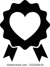 Badge Icon in trendy flat style. Award symbol for your web site design, logo, app, UI. Vector illustration,