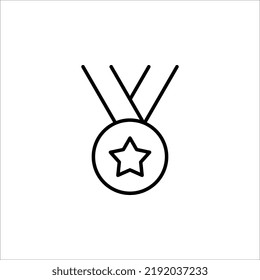 Badge Icon in trendy flat style isolated on white background. Award symbol for your web site design, logo, app, UI. Vector illustration