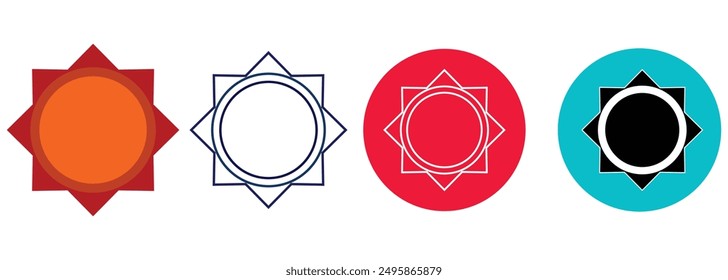 Badge icon in trendy flat style. Certificate, Approval symbol for your web site design, logo, app, UI Vector design eps 10