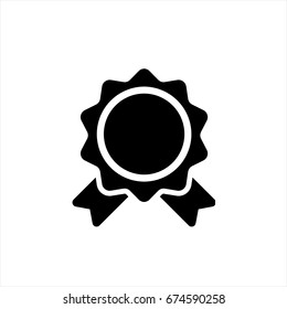 Icono de placa en estilo moderno plano aislado en el fondo. Símbolo de página de icono de distintivo para el diseño de su sitio Web Icono de distintivo, aplicación, UI. Icono de placa Ilustración vectorial, EPS10.