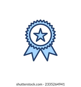 Badge icon vector. Awards icon vector. Achieve sign and symbols