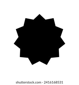 Vector de icono de insignia. Icono de premios. Lograr. Sello
